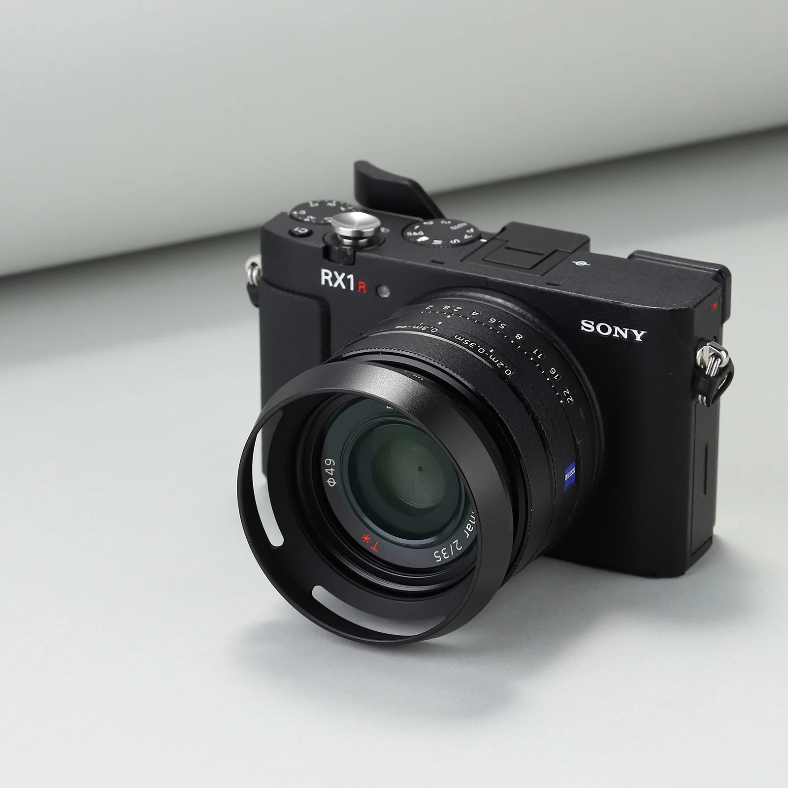 Haoge LH-SE1 runde Metall-Bajonett-Gegenlichtblende für Sony Cyber ​​Shot DSC RX1RIII/M3 RX1 RX1R RX1RII/M2 ersetzt LHP-1