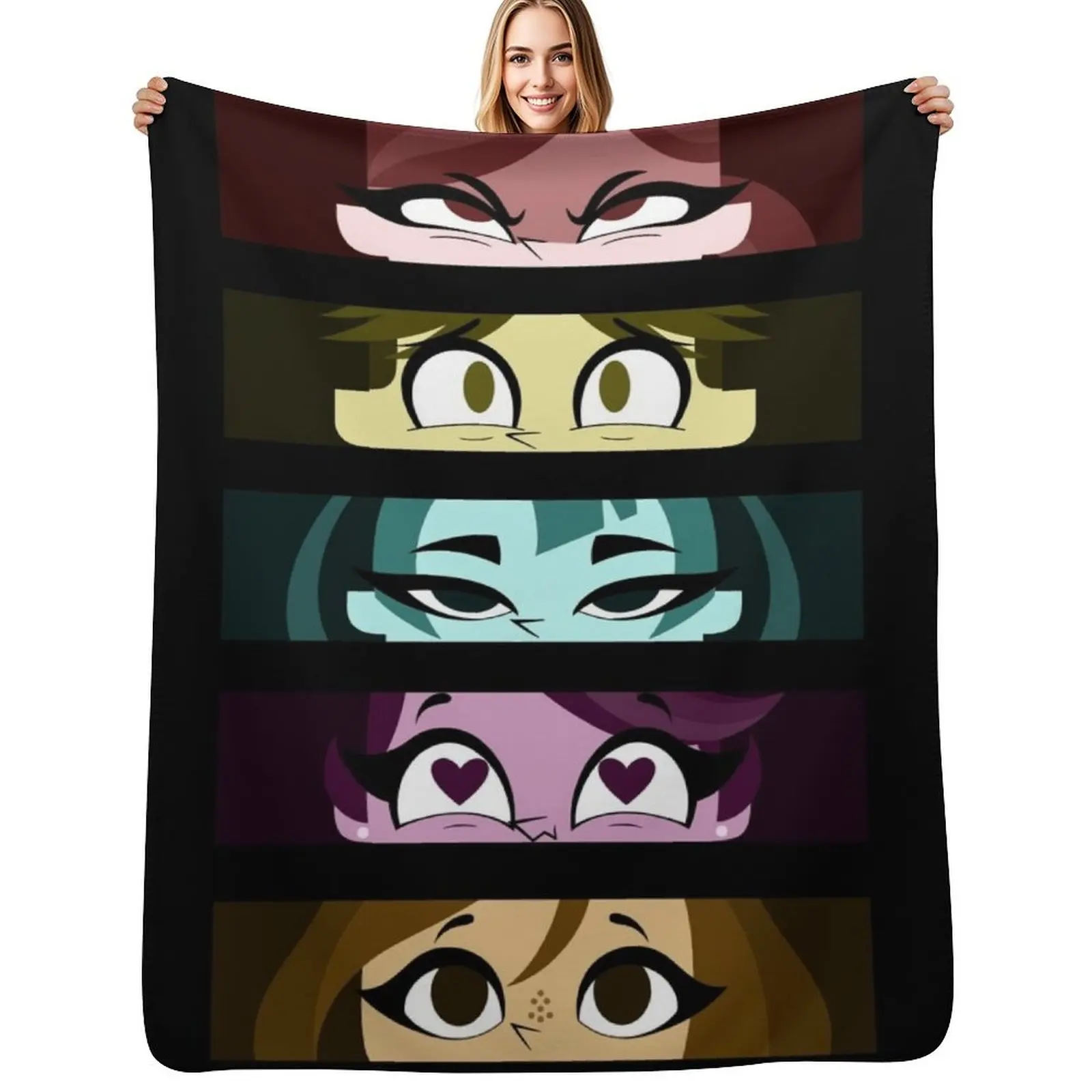 Team Amazon (TDWT) Throw Blanket Warm Cozy Throw Blanket for Living Room Couch