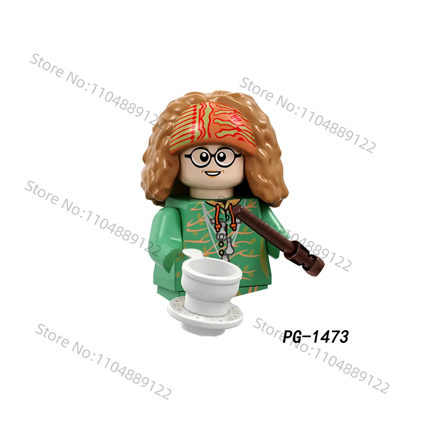 Hot Toys Harry Potter MINI Block Spielzeug Lovegood Ron Malfoy Luna Baustein Geschenk Actionfigur Puppe