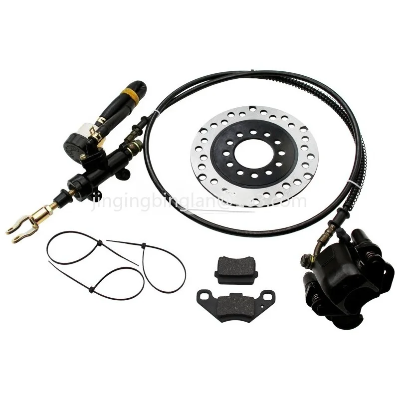2026 Hot Quad Motorcycle Kart ATV Accessories Foot Brake Pump Assembly Calipers with Brake Discs