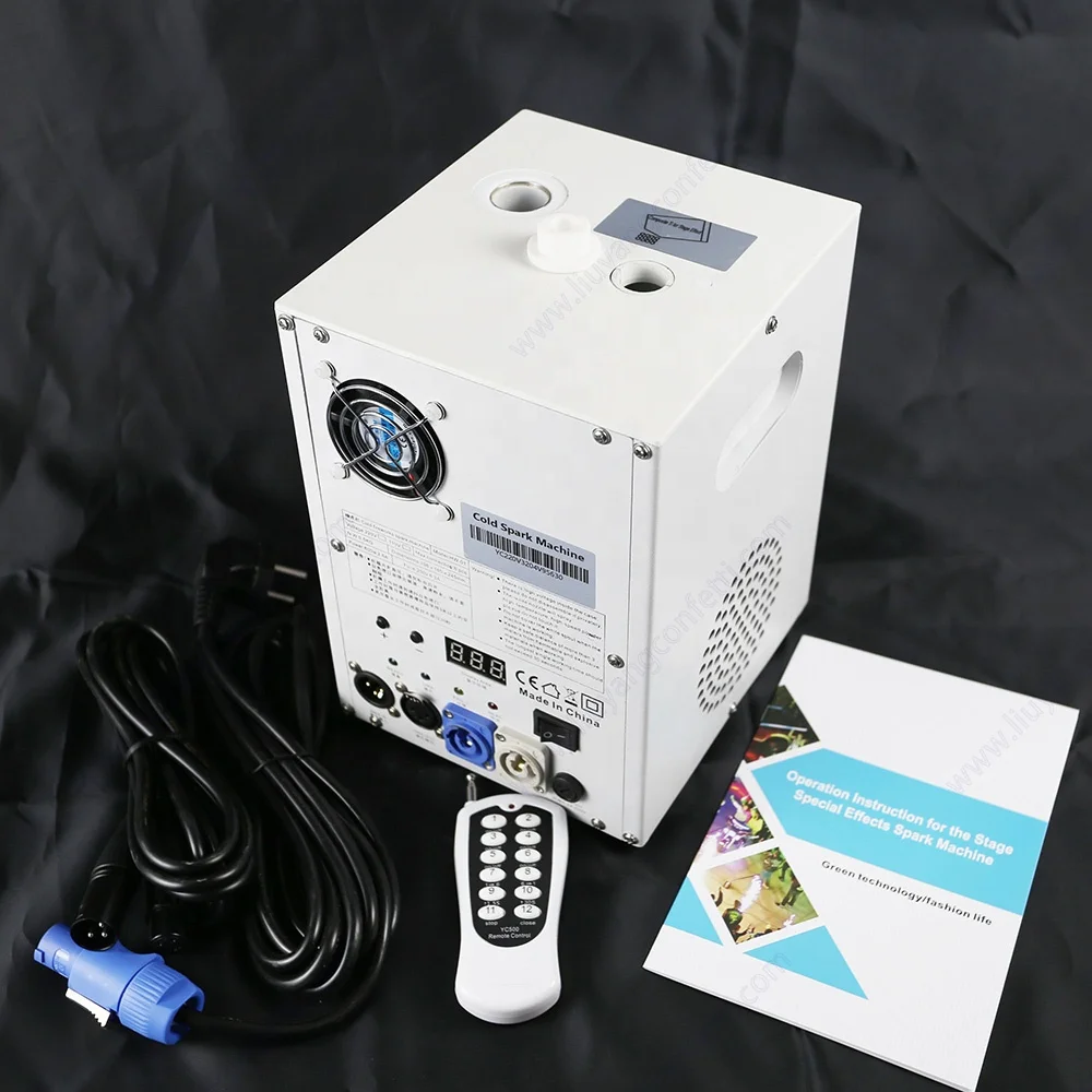 

Dj Stage Electric Dmx Cold Spark Machine Effect Fountain, Suitable for Wedding Events
