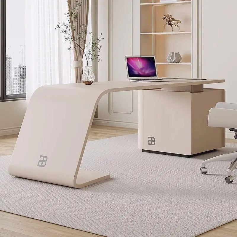 Drawers Storage Manager Executive Desk Chair Standing Computer Office Desks Room Luxury Escritorios De Oficina Home Office