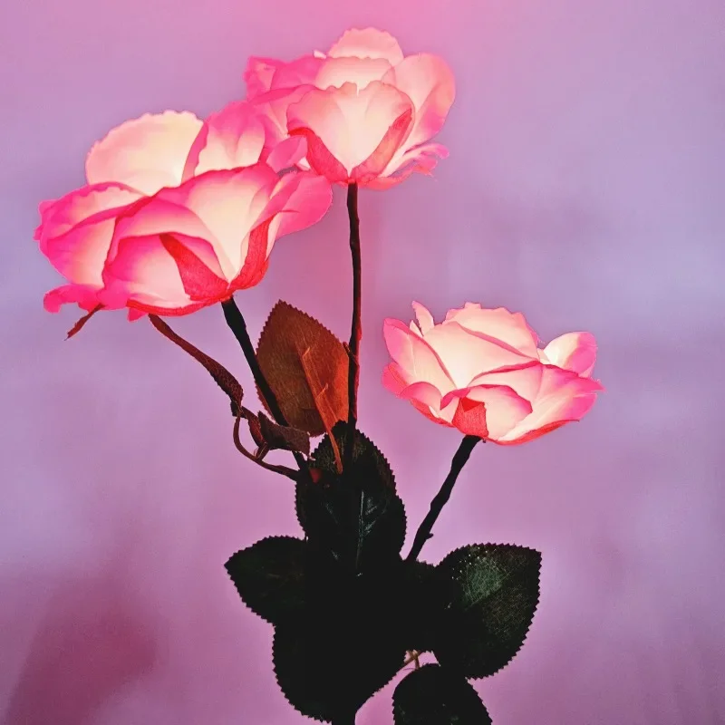 Versione di ricarica Super Light Rose Queen Trucchi magici Mago Stage Bar Party Magia Show Wedding Gimmick Puntelli Bar Trick