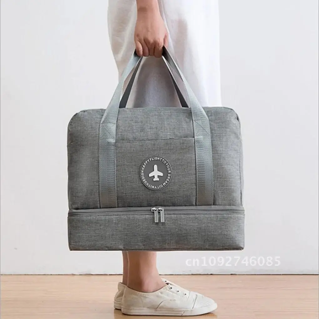 

Luggage Separation Wet Dry Storage Bag Luggage Organizer Packing Duffle Handbag Bag Storage Shoes Clothing Bag Mesh Travel with