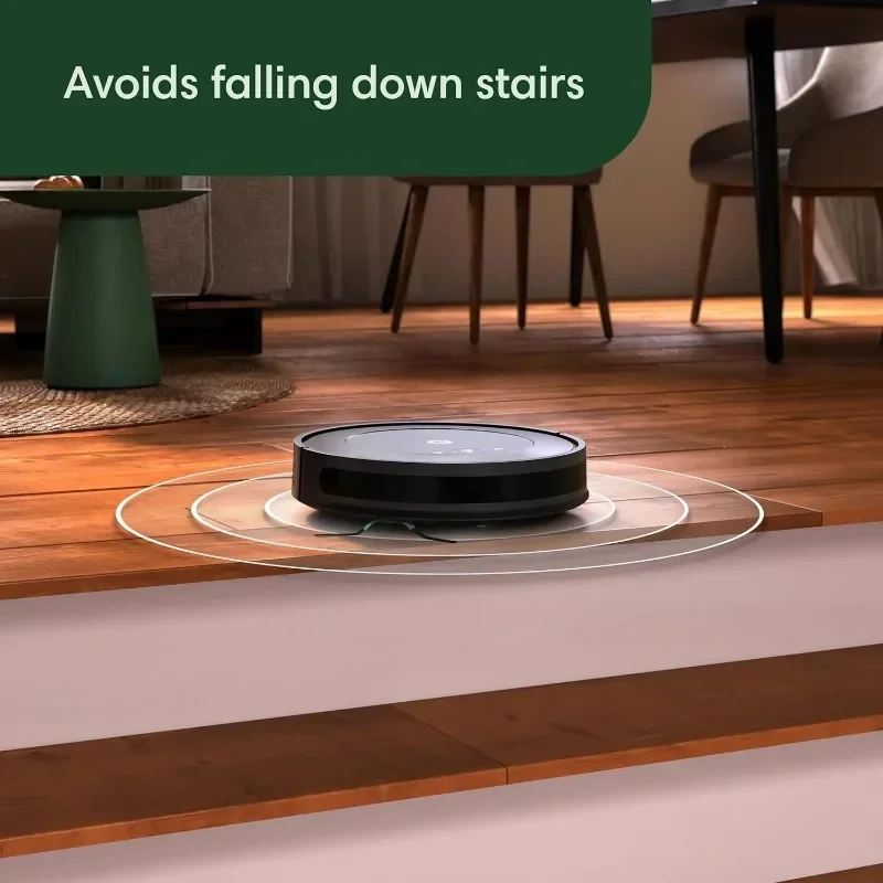 Roomba Vac Robot aspirazione di sollevamento del vuoto, modalità di pulizia più silenziosa, pulizia Multi-superficie, spazzatrice elettrica