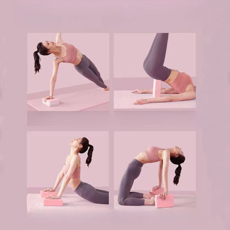 Premium Yoga Brick High Density EVA Foam for Children's Dance Training And Adults' Yoga Practice - Durable Supportive Fitness Ac