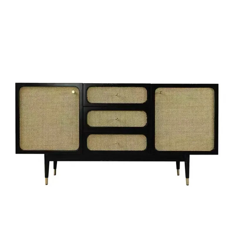 Furniture Wood Storage Cabinet Drawers Bedroom Luxury Mobile Shelf Large Entryways Cube Mainstay Nordic Armoires De Salon Wall