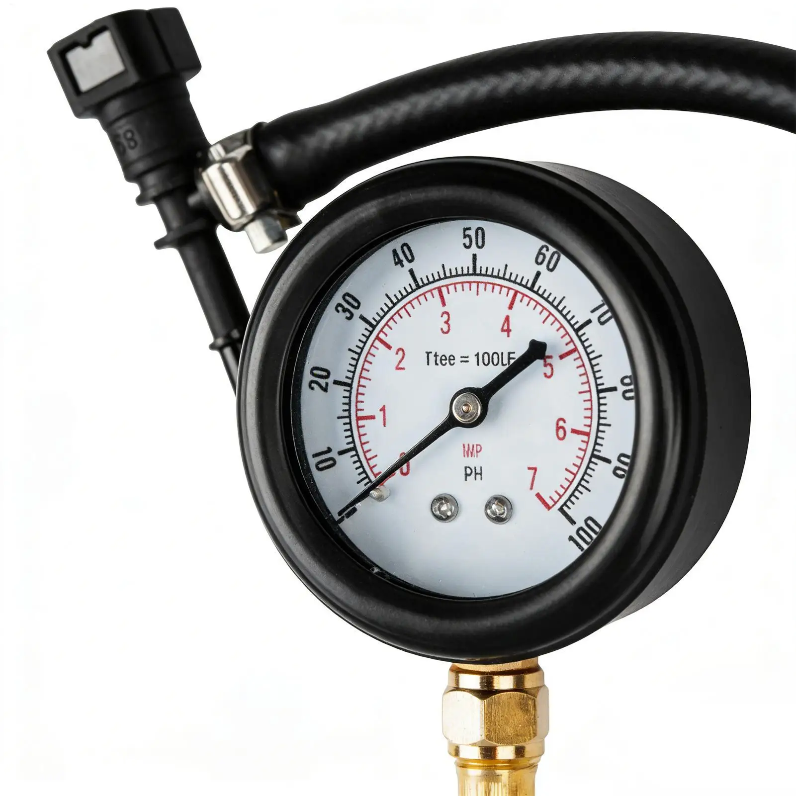

Leak Down Tester Heavy Duty Precise Complete Multiple Adapters Oil Pressure Diagnostic Tool For Car Truck Motorcycle Vehicles
