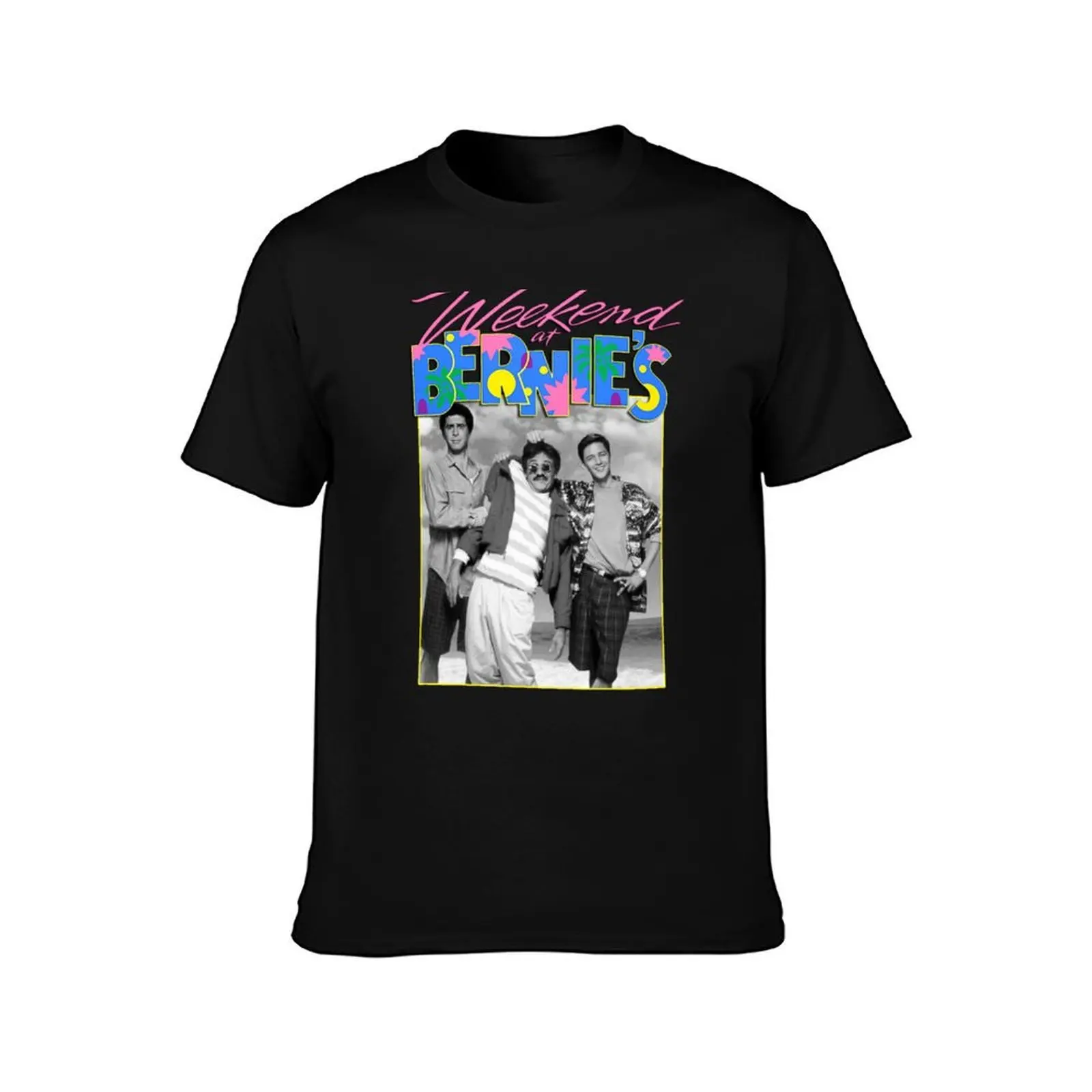 Weekend At #Bernies Retro Movie Gift Women Mens Awesome Graphic T-Shirt Ultra Soft Breathable Tee Top