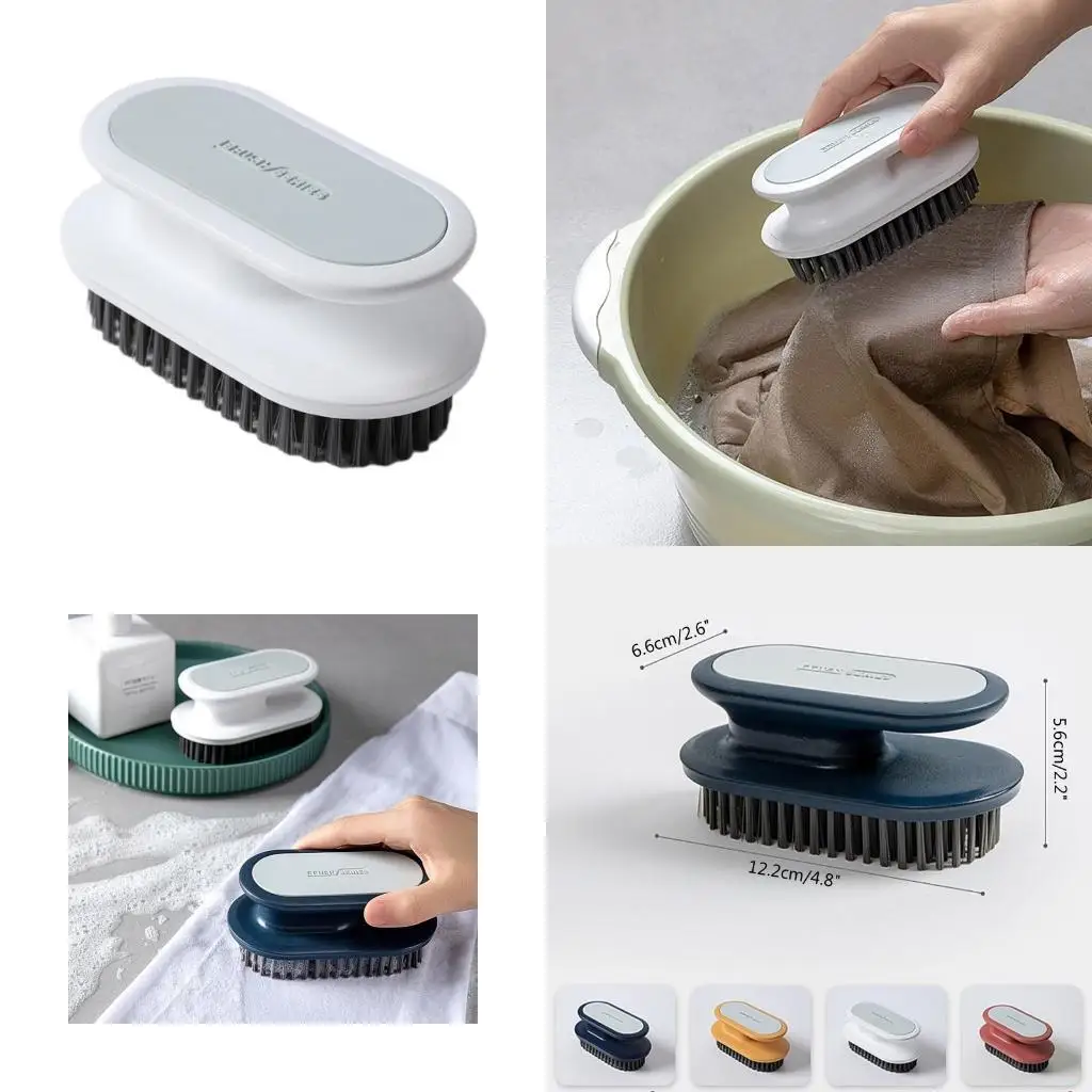 

E8BD Cleaning Brush Household Small Laundry Brush for Soft Bristle Scrub Clothes