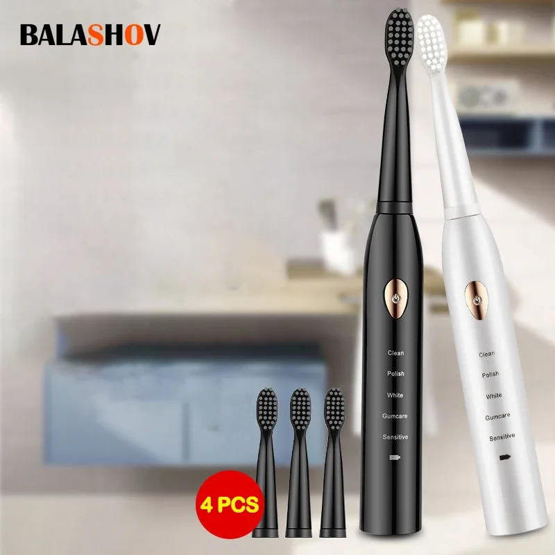 Electric Toothbrush Couple Whitening Rechargeable Auto Brush