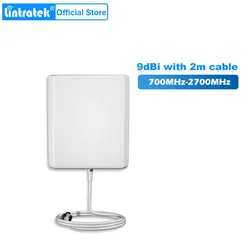 700~2700MHz 9dBi Indoor Panel Antenna tri Band Antena Externa 2g 3g 4g Modem Antenna Gsm Antenna LTE For Modem Repetidor