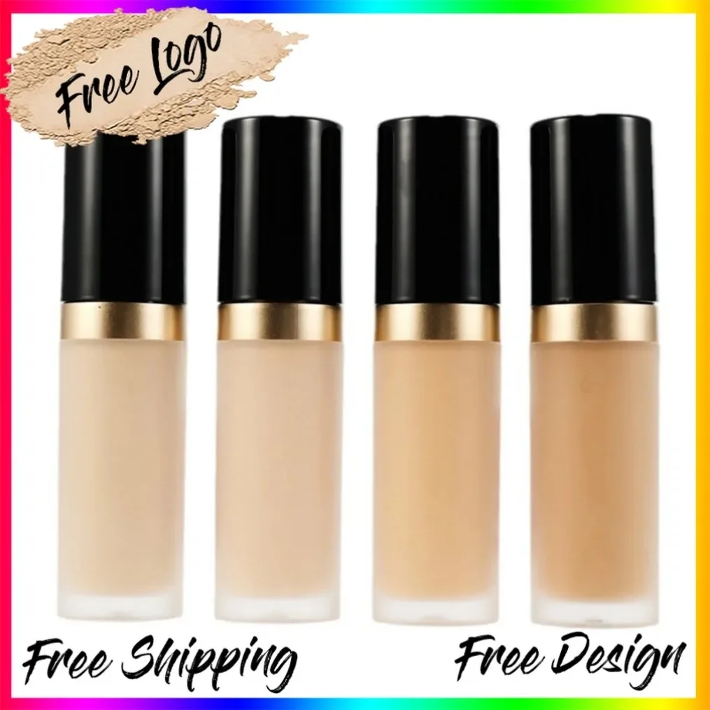 

Private Label Custom Logo Egan 4 Color Silky Concealer Cover Acne Marks Spots Dark Eye Circles Face Brightening Liquid Concealer