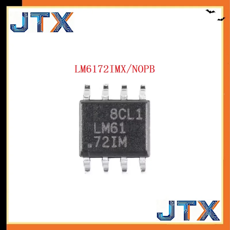 5PCS/LOT LM6172IMX/NOPB LM6172IMX LM6172IM LM6172 SOP-8