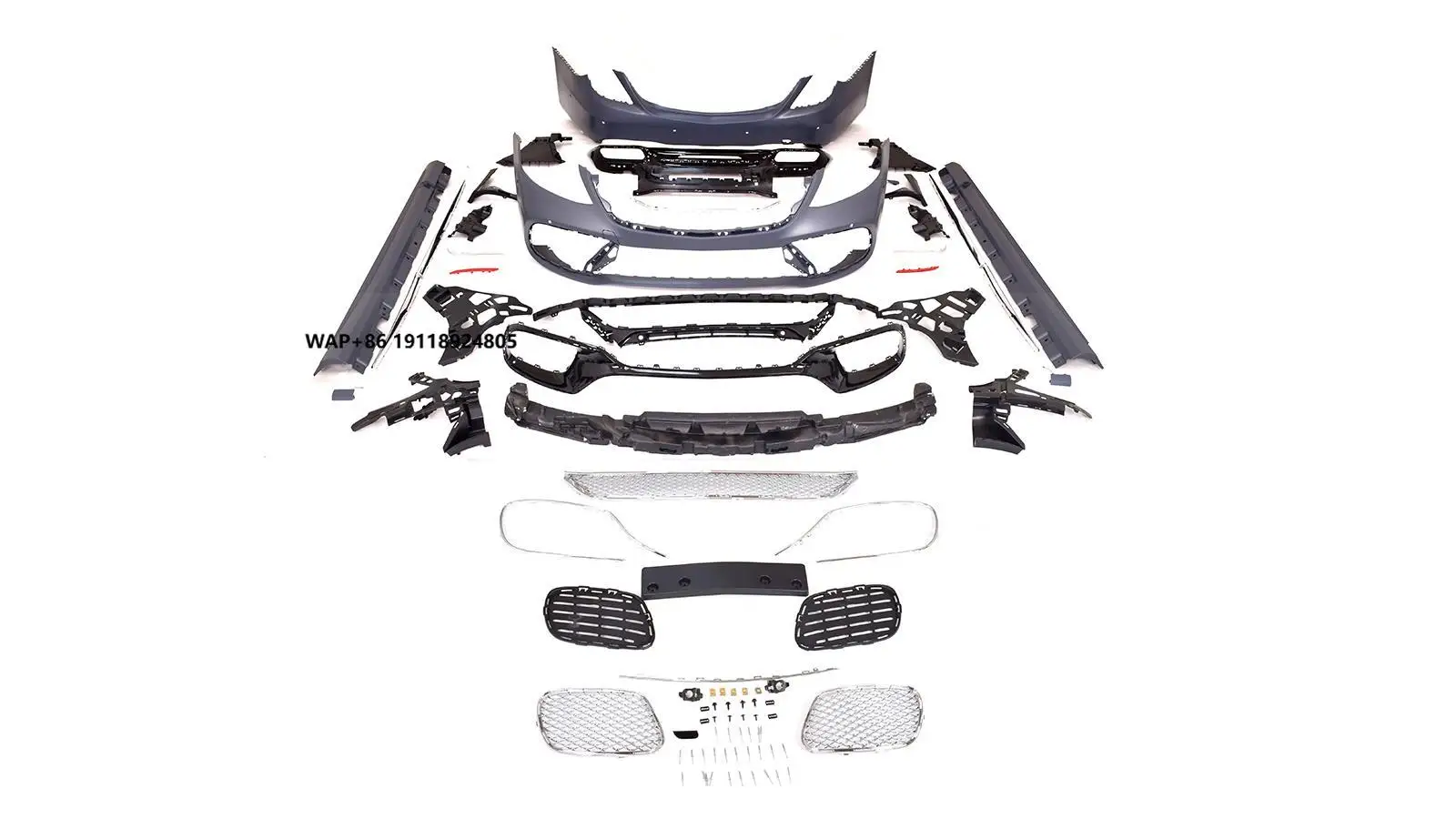 

7S G11 to 760 Li M Body Kit PP Material Upgrade Body Parts Full Sets Side Skirts Front Rear Bumpers Grille High Quality