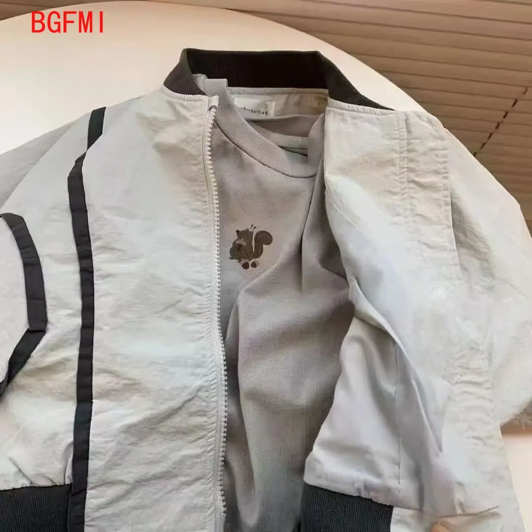 Spring Autumn Children's Clothing for Boy 2026 New Korean Kids Casual Versatile Baseball Jacket Long Sleeves Fashion Outerwear - view 3