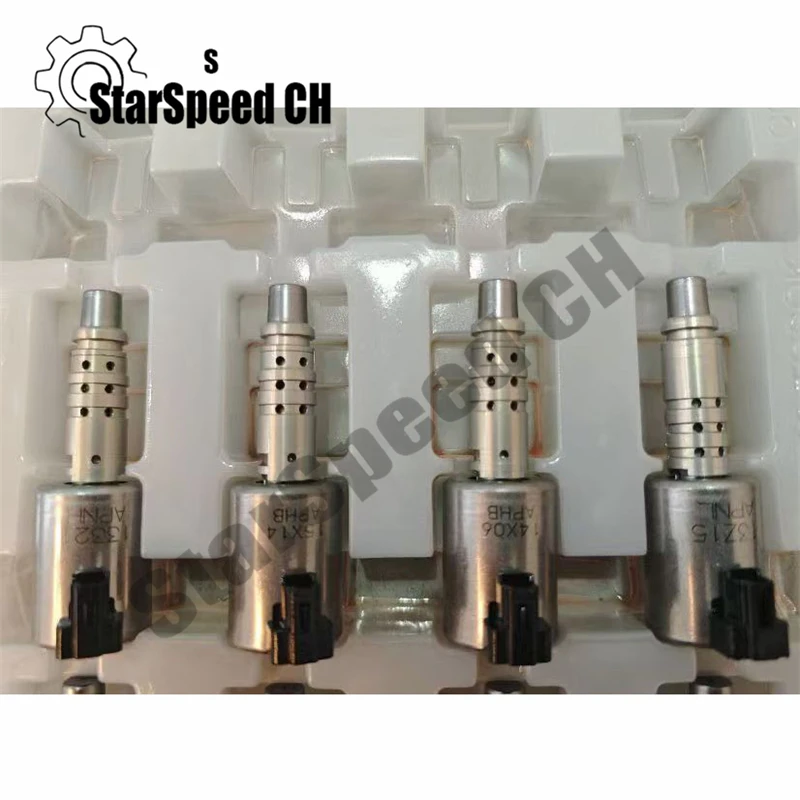 Original New JF015E RE0F11A Transmission Valve Body Solenoids Kit 5PCS/Set For Nissan Suzuki Tiida JF015 CVT Auto view 4