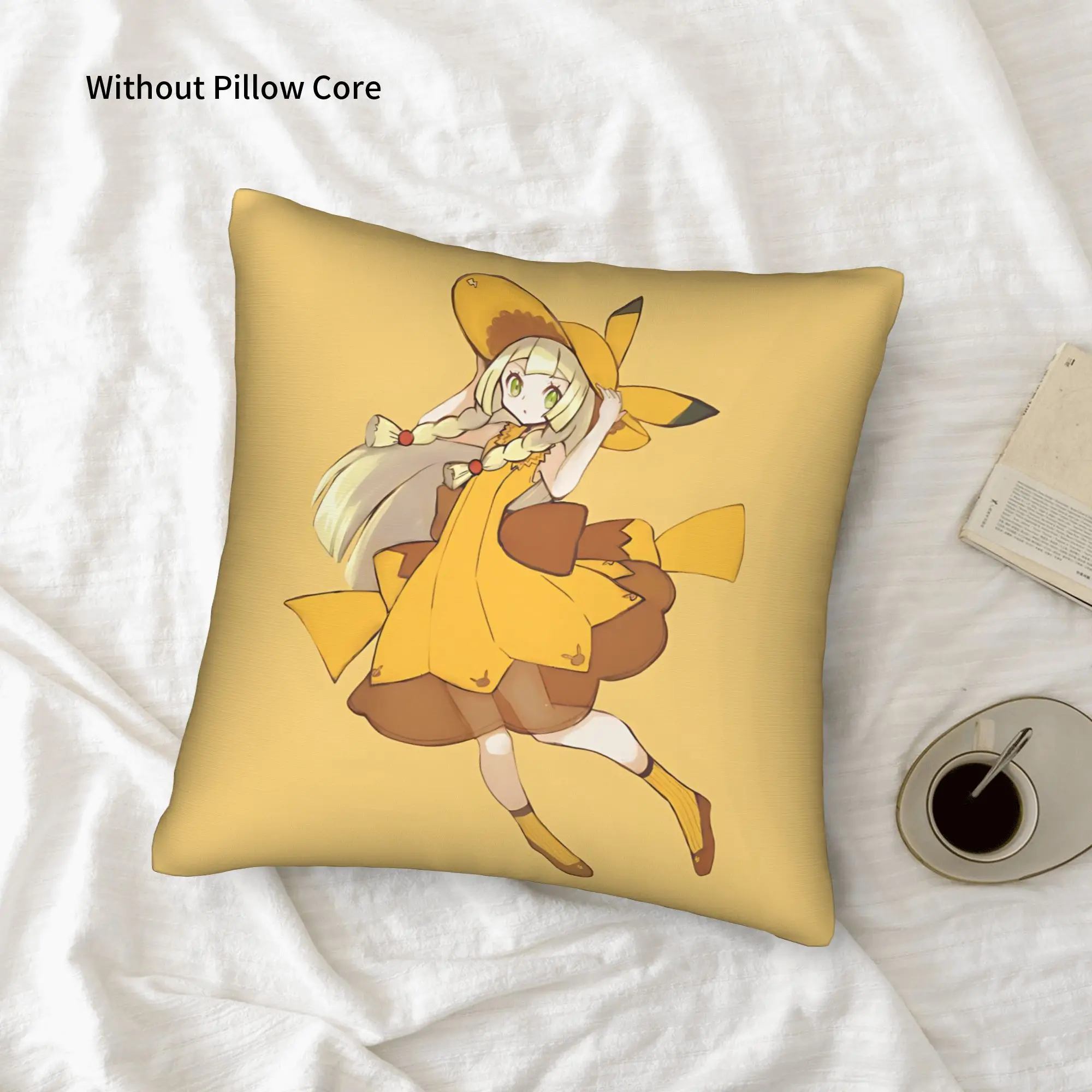 1PC Pokemon characters Pillow Case Home Decor Items Double-Sided Printing Anime Sofa Cushion Bedroom Bedside Pillow