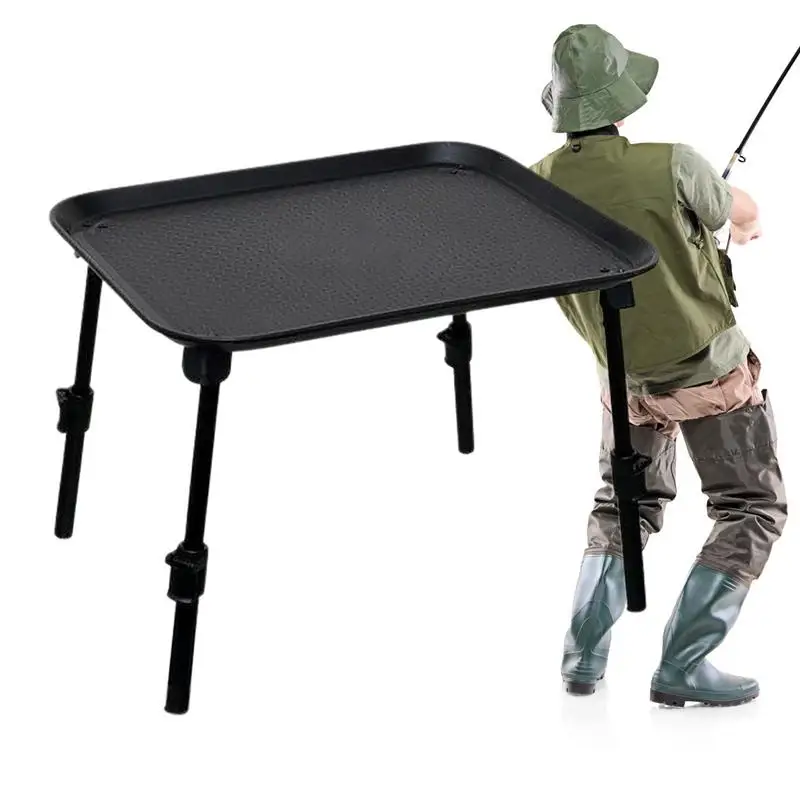 Outdoor Portable Folding Table Tool Camping Picnic Table Accessories Table Fishhook Fishing Line Fishing Bait Table fishing tool