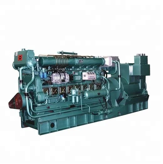 200KW - 400KW Germany MAN Marine Genset / Generator Set with Low Speed Marine Engine