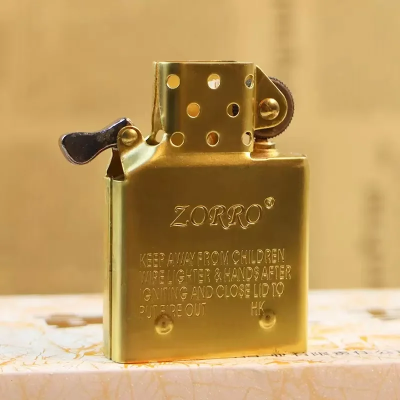 

Zorro Oil Lighter Inner Insert Parts Gas/Oil Flint Grinding Wheel Brass White Steel Cigarettes Lighters Repalce 912 915 902