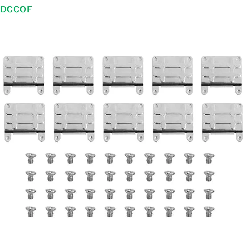 [COF]10Pcs Metal PCI-E Half To Full Size Extension Card Wireless WiFi PCI-Express Adapter Bracket With Screws[COF]
