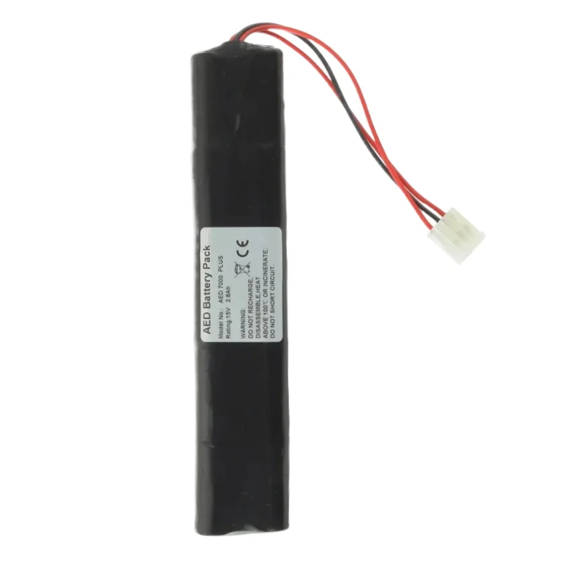 CR123A-5X2 High Quality Battery 15V 2800mAh for M&B AED 7000 Plus, Meditech Defi 6 Brand New Replacement Battery