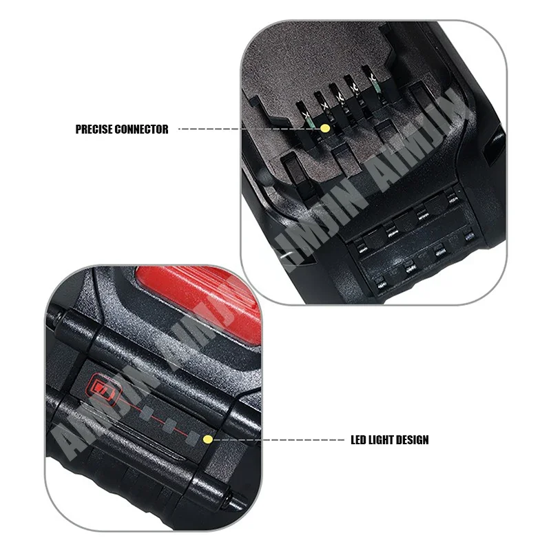 แบตเตอรี่ Li-ion 60V 9000mAh สำหรับแบตเตอรี่ DeWalt MAX 60V ใช้ได้กับ DCB609 DCB547-XJ DCB200แบตเตอรี่เครื่องมือ DCB204 DCB182