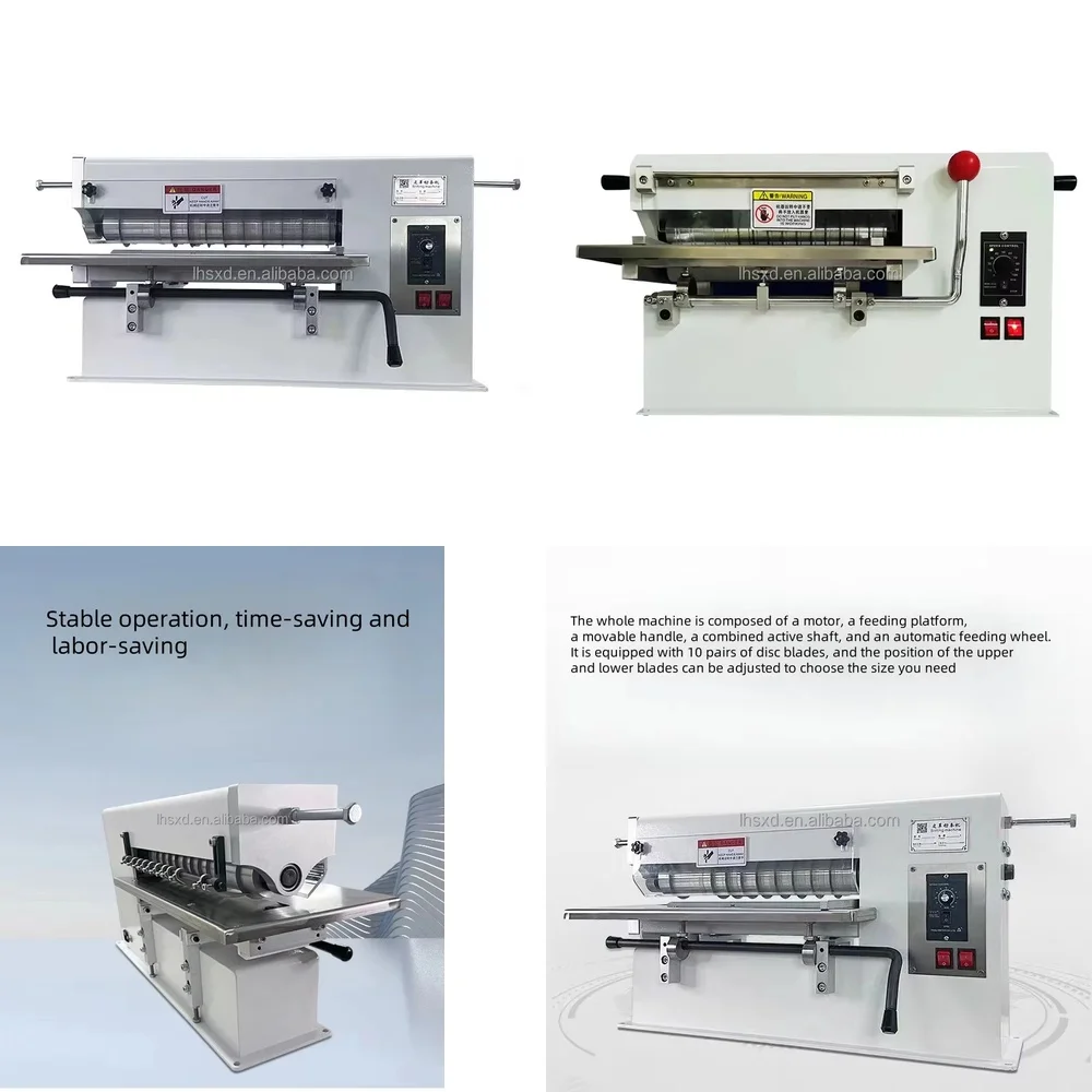 Adjustable Speed Automatic Multifunctional Slitting Machine for Leather Non Woven Fabric Cutting Machine for Industrial