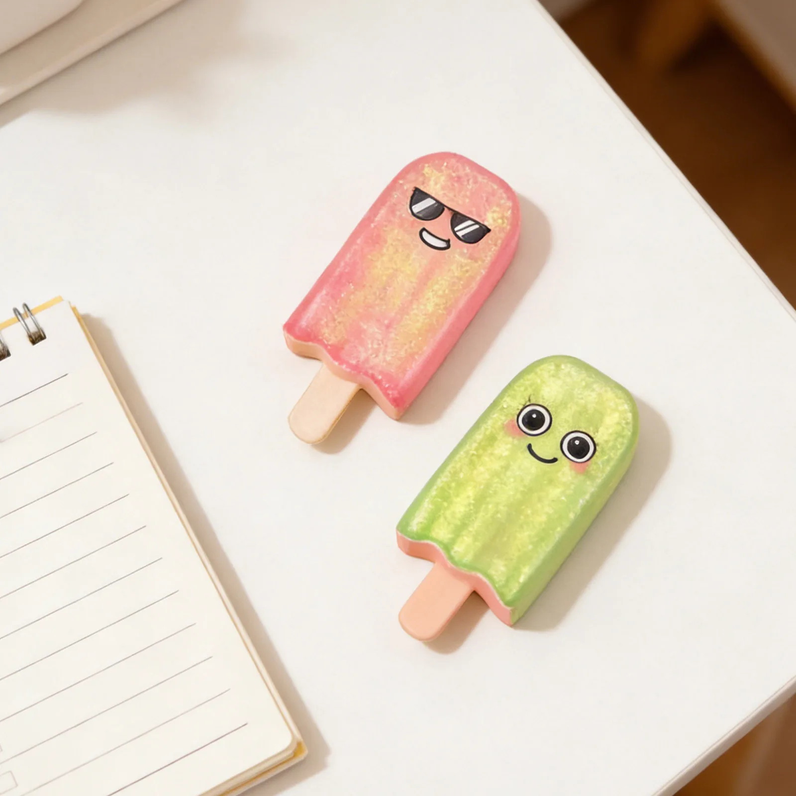 Coleção mole férias cutes café modelo de picolé realista presente lento rebote brinquedos gelo lolly doces jogar miastenia 2026