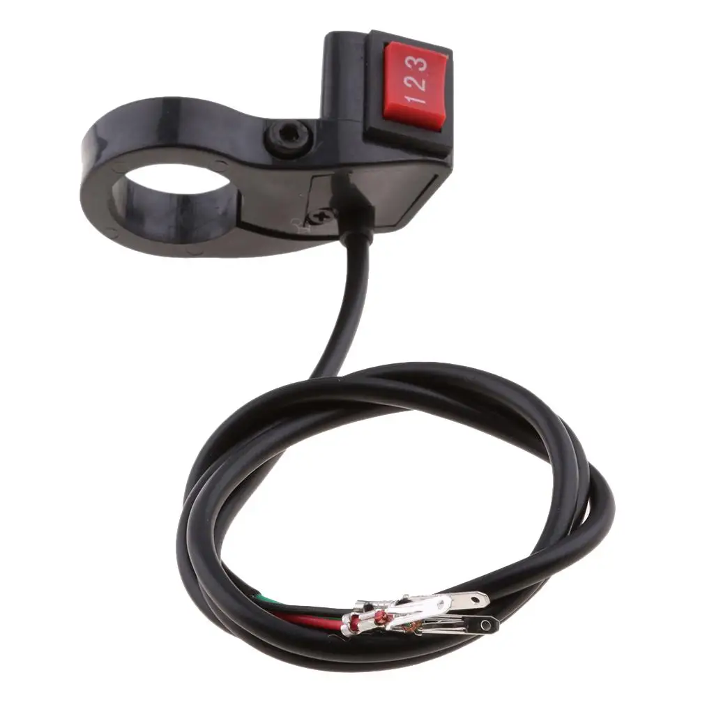 

Пластиковый руль, 3-скоростной переключатель SPDT, электрический велосипед, скутер, квадроцикл