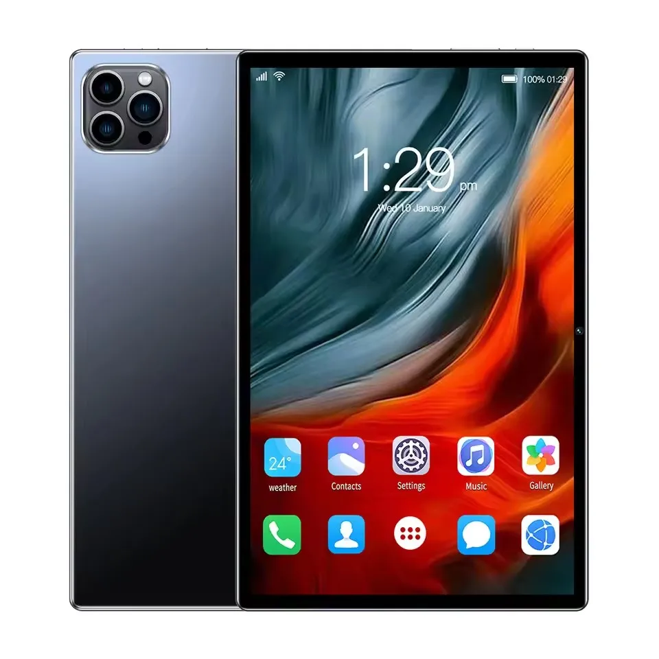 New 10.1 Inch Tablets 4G Phone Call Dual SIM Dual Cameras 8GB+64GB Bluetooth 4.0 Wi-Fi Tablet PC Android 13