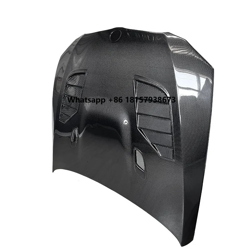 

For E92 M3 Two-door Coupe V Style Carbon Fiber Front Engine Hood Bonnet