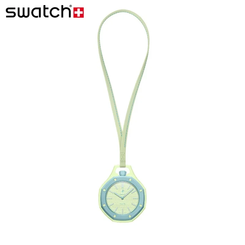 Swatch x Audemars Piguet Royal Oak Royal Pop Limited Edition Design-Inspired Light Luxury Pocket Watch SSX03L101N