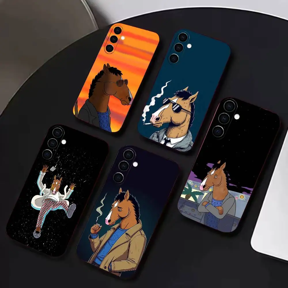 Self-Loathing  B-BoJacks Horsemans  Phone Case For Samsung A72,A71,A72,A70,A53,A52,A51, Black Soft Cover TPU