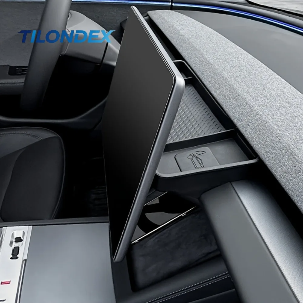 TILONDEX Premium Silicone Dashboard Organizer Tray for Tesla Model 3 Highland 2024-2025 & Model Y Juniper 2025 ETC Holder - view 2