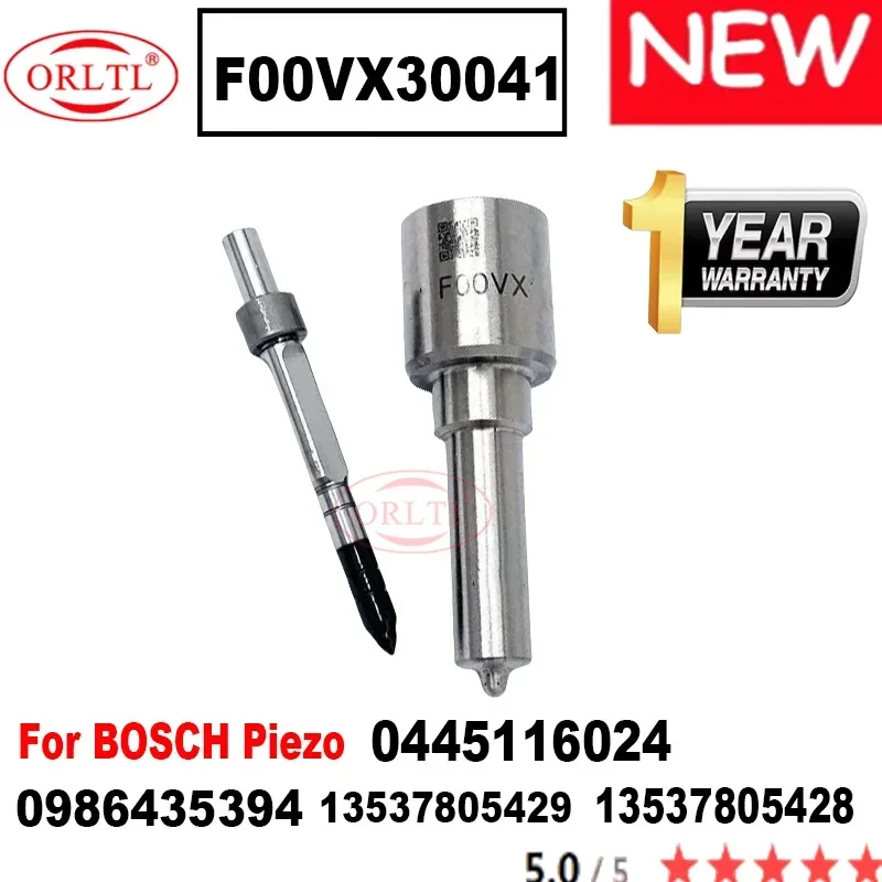 

NEW F00VX30041 Common Rail Fuel Injector Nozzle For BOSCH Piezo Injector 0445116024 0986435394 OEM 13537805428 13537805429