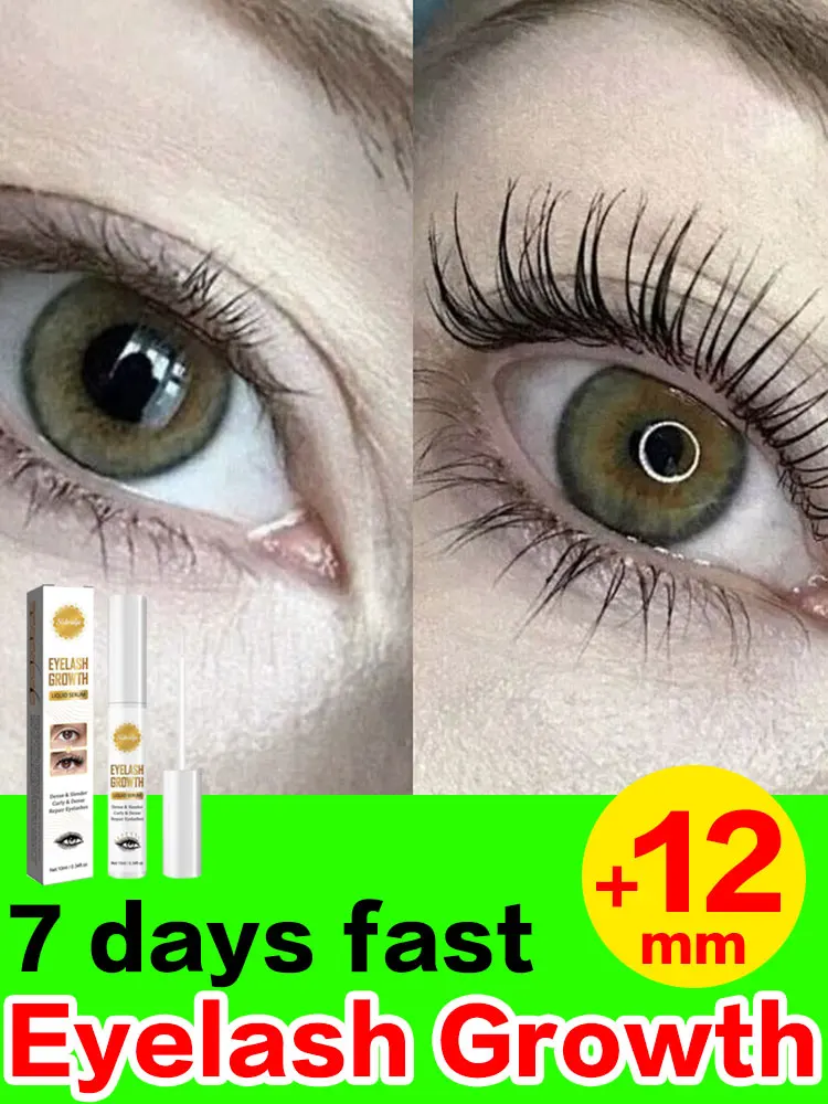 

7 Days Fast Eyelash Growth Serum Natural Curl Slender Thick Eyelash Growth Solution Eyelash Lift Lengthening Cosmetics