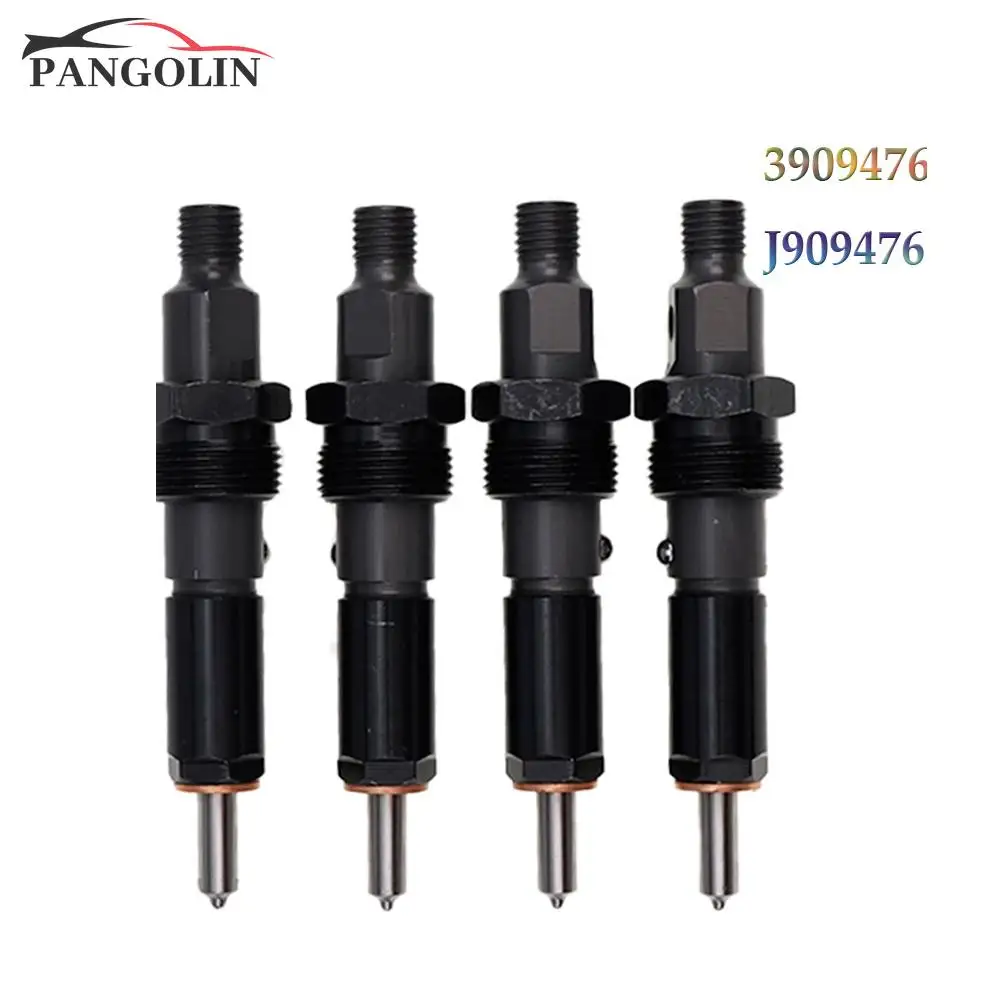 

4pcs Fuel Injectors 3909476 J909476 Fits for Cummins 4BT 6BT 3.9L 5.9L Engine Repair Parts with 3 Months Warranty