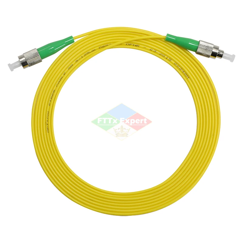FC/APC Fiber Optic Patch Cord Cable FC-FC 1/3/5/10/20/30M Jumper Single Mode Simplex 3.0mm Optical Fibra Optica FTTH