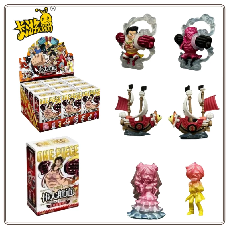 

KAYOU цельные резиновые фигурки, волна 1, Ultimate Secret, пиратский корабль, эластичная карта Луффи XP, Cabri, свадебное издание, оригинальная коробка в стиле аниме