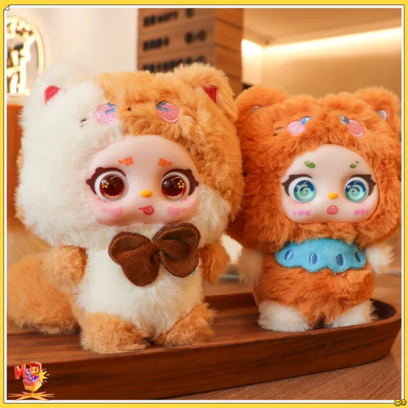 Boneka Hewan Seri The Cat From The Planet Meow Blind Box, Mainan Trendi, Liontin Dekorasi, Hadiah Kejutan Ulang Tahun untuk Anak Perempuan