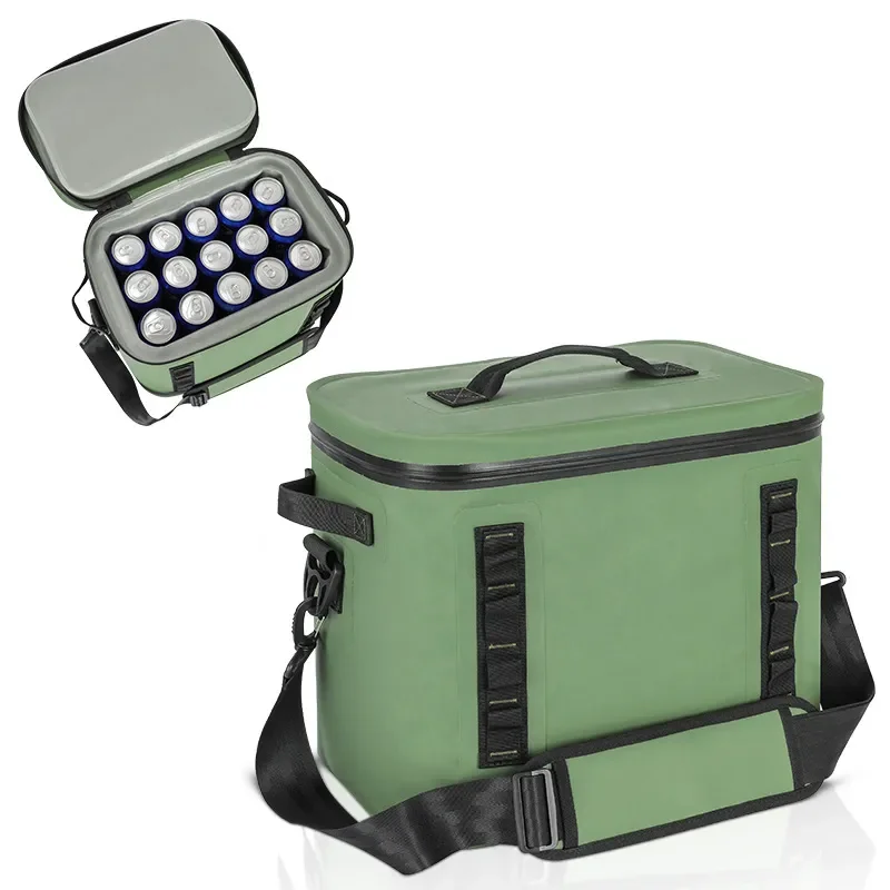 Large Capacity Portable Cooler Bag Waterproof Insulated Lunch Box for Outdoor Camping Picnic Travel Car Ice Pack Keep Food