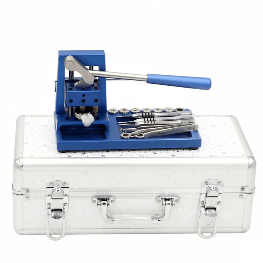 AG Portable Dental Handpiece Repair Tools Professional Maintenance Kit with Aluminum Box Dental Handpiece Removal Repair Tool