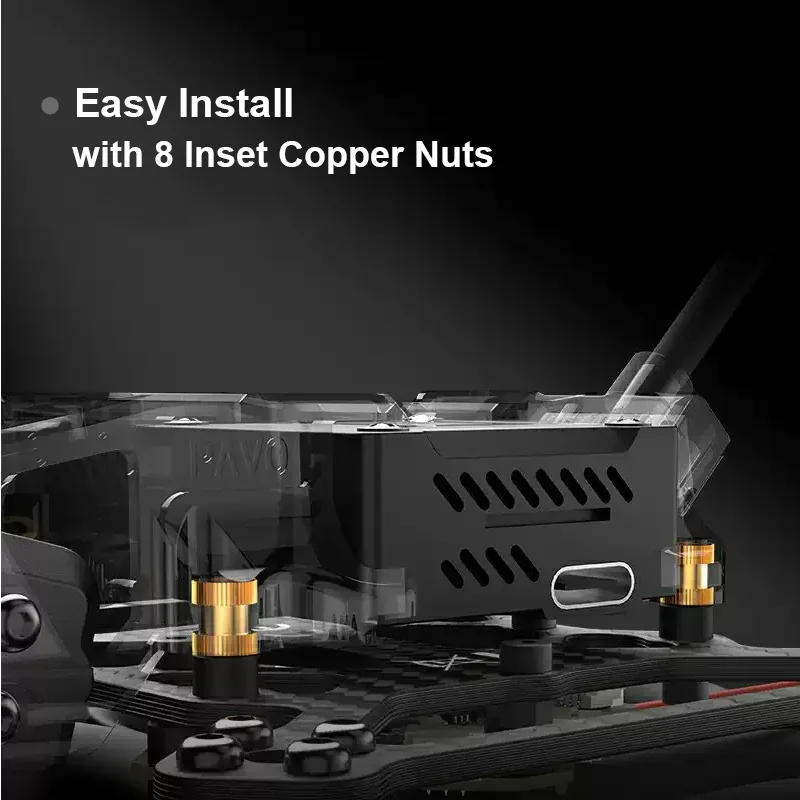 BETAFPV Pavo20 Pro II Brusless Whoop Frame| O4 Pro Unit Frame / HD VTX Bracket for Pavo20 Pro II O4 Pro Drone Quadcopter