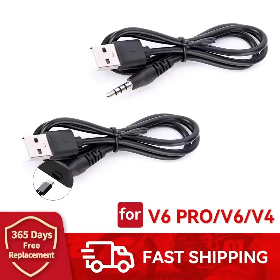 

EJEAS V6 PRO+ EJEAS V4 Plus 3.5mm/Type-C Jack USB Charging Cable Vnetphone V6 Motorcycle Helmet Intercom Headset Accessories