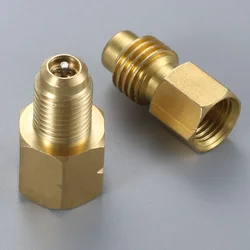 2Pcs R1234yf Hose Adapter Valve Core Can Tap Gasket 1/4