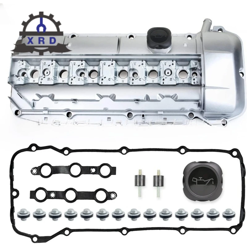 

for BMW E39 E46 E53 525i 325i X5 Z3 M52 M54 11121432928 Engine Valve Cover with Gasket Bolt