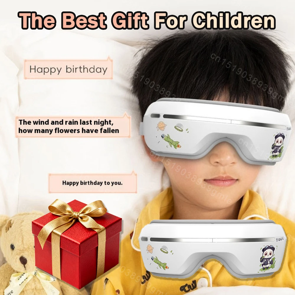 Smart Child Eyes Massager Electric Eye Mask Relief of Myopia In Children Blood Circulation Children Eye Protect Christmas Gift