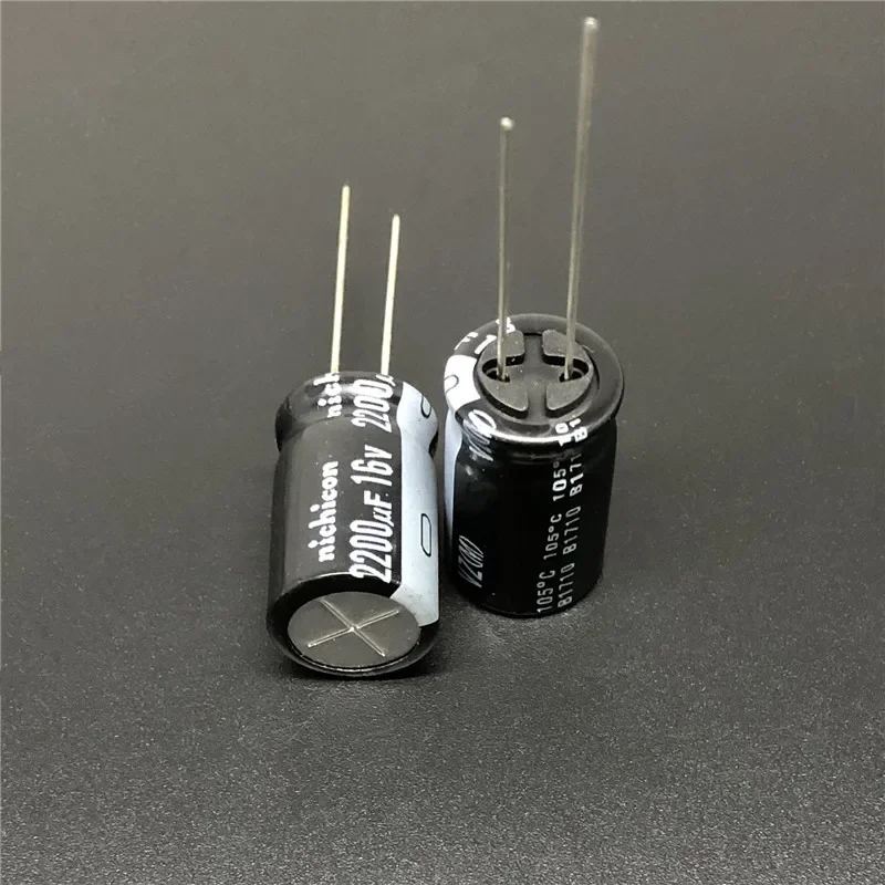 

10pcs/100pcs 2200uF 16V NICHICON VZ Series 12.5x20mm 16V2200uF Wide Temperature Range Aluminum Electrolytic Capacitor